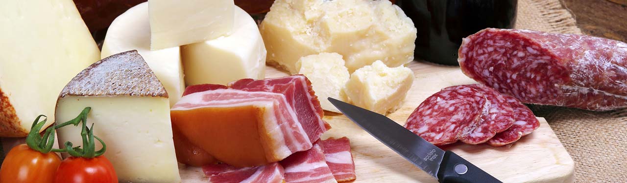 Agriturismo mit typischen Produkten