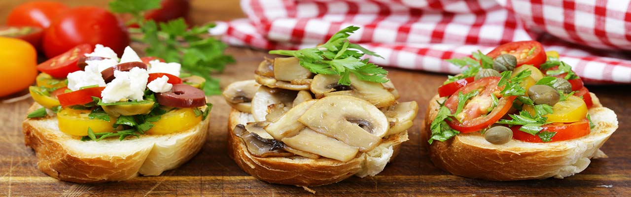 Bauernhaus, wo man die typischen toskanischen Produkte findet